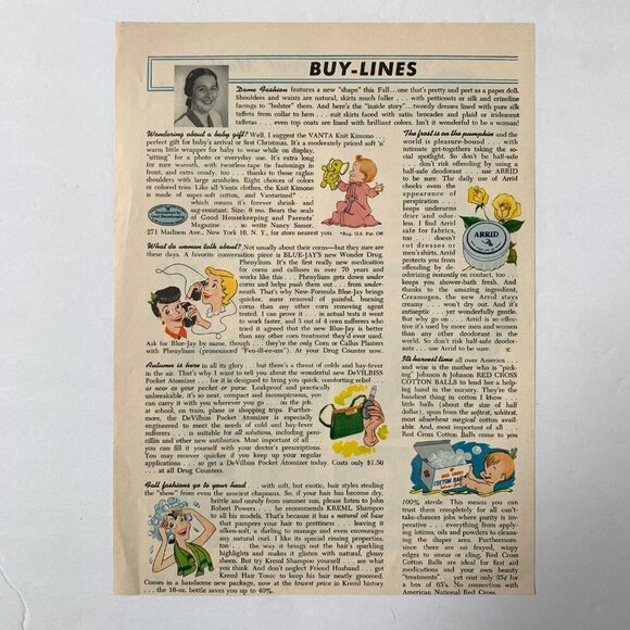 Jane Wyman The Blue Veil Advertisement Page - Picture 2 of 3